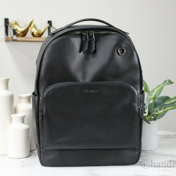 GRAHAM BACKPACK (COACH C2934)
QB/BLACK
COACH STYLE # C2934 - Picture 1 of 6